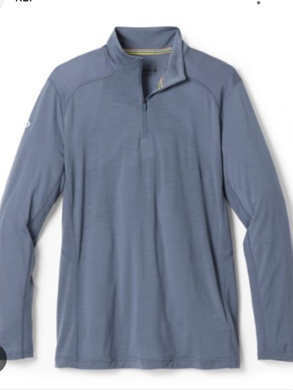 Smartwool Men's Active Quarter-Zip Top - Slate Gray